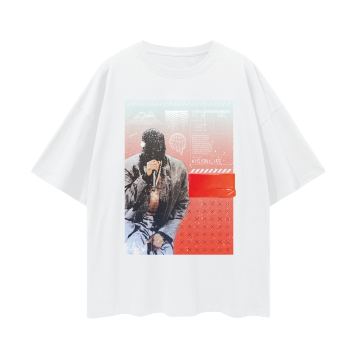 Yeezus Oversize Deep Drop Shoulder Tee