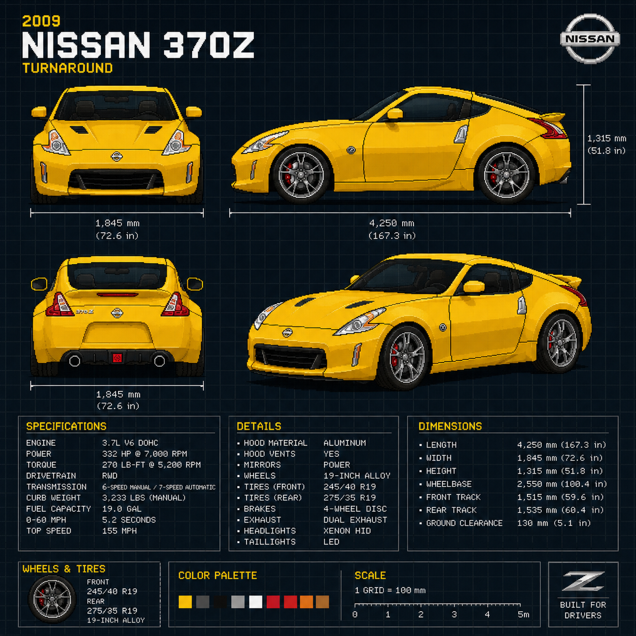 NISSAN 370Z - GAME BLUEPRINT
